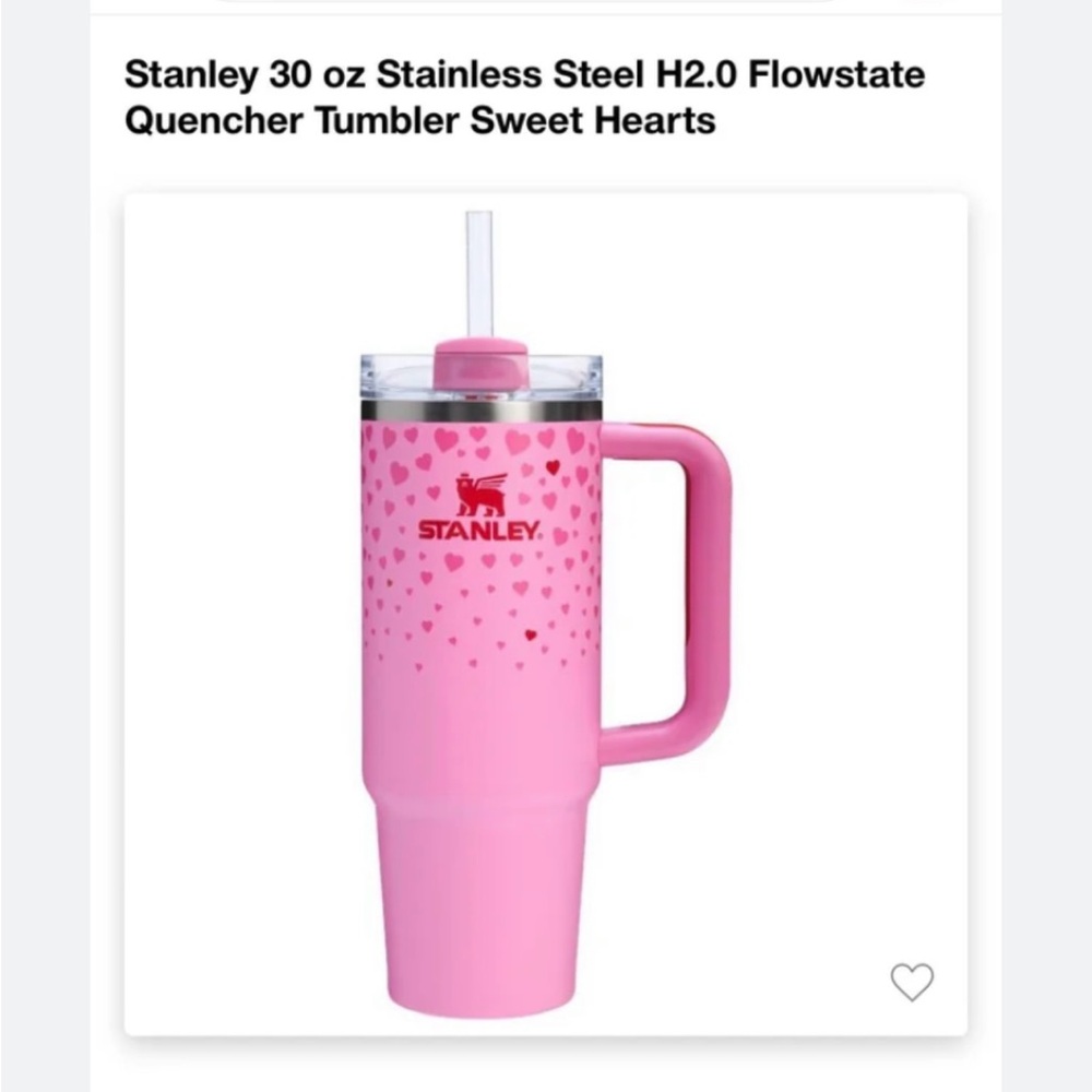 Stanley Pink Stainless Steel Tumbler